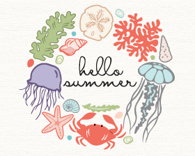 Ocean and Sea Life Clipart and Stickers